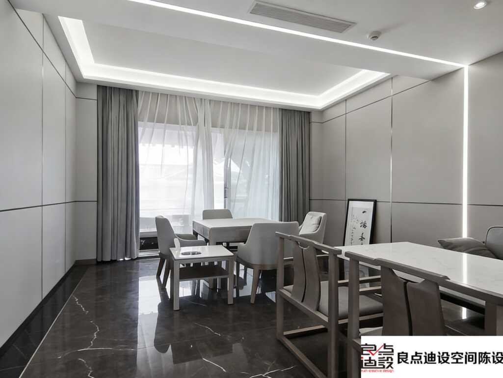 全网首发!这家新中式茶馆的装修软装设计封神了!